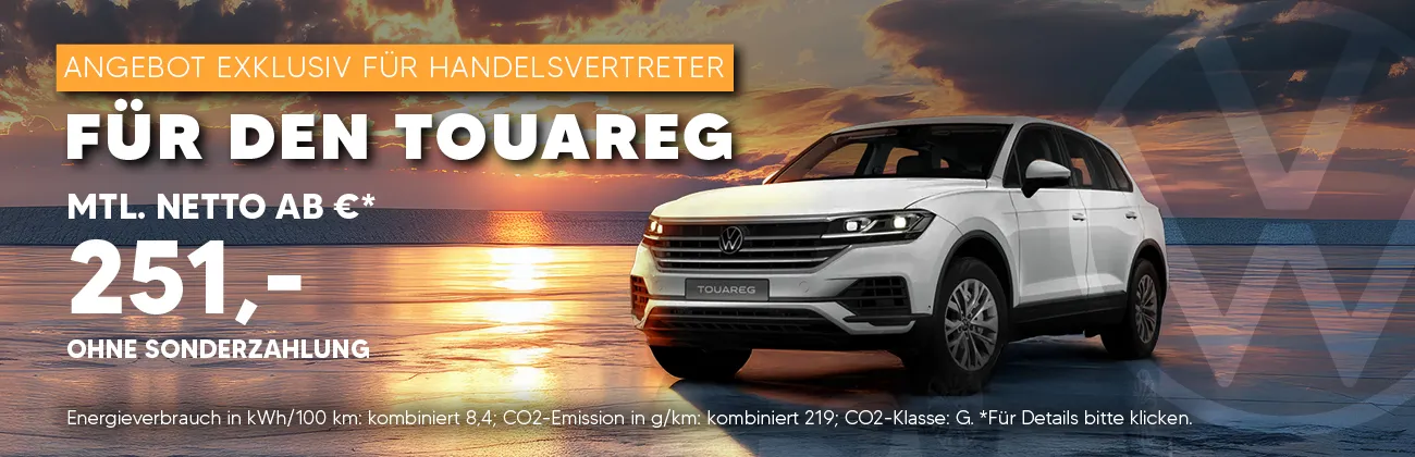 Touareg Final Edition Handelsvertreter