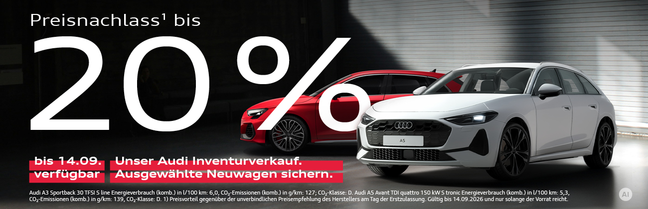Audi Inventurabverkauf