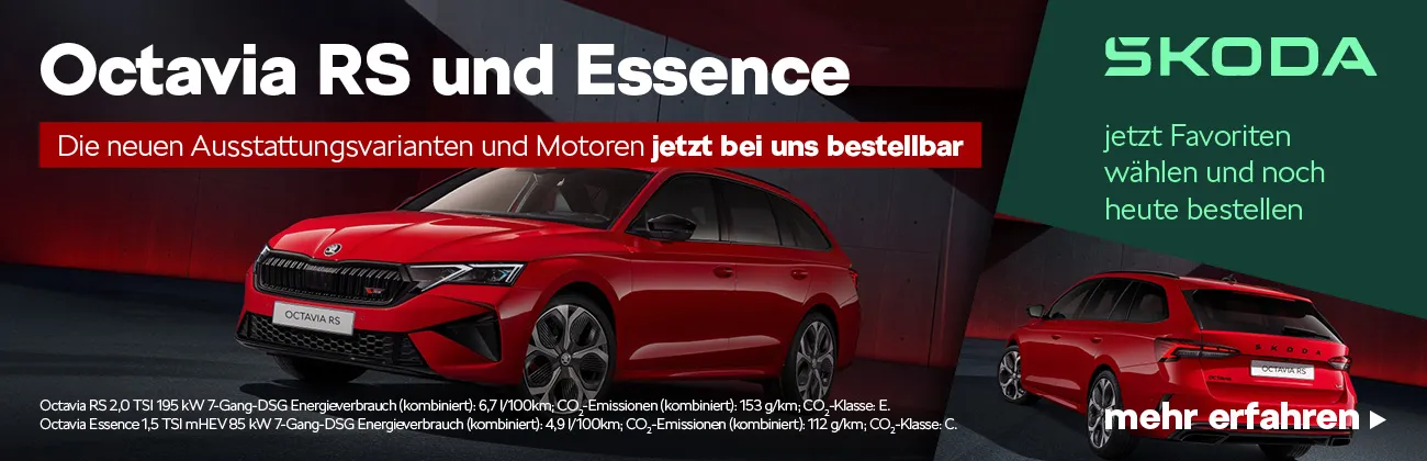 Skoda Octavia RS & Essence