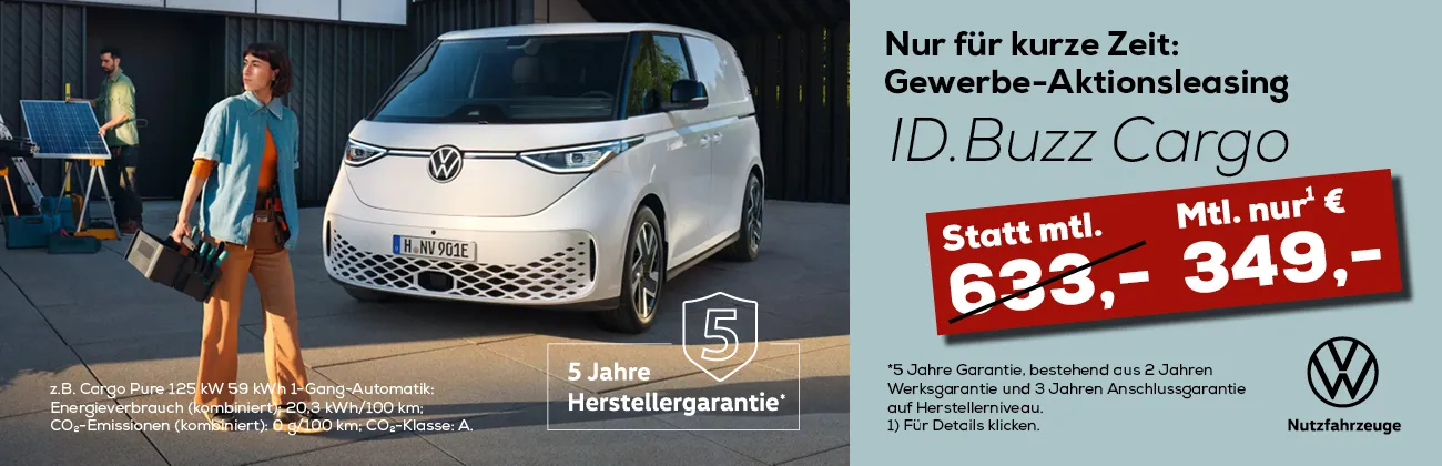 ID.Buzz Cargo Gewerbe