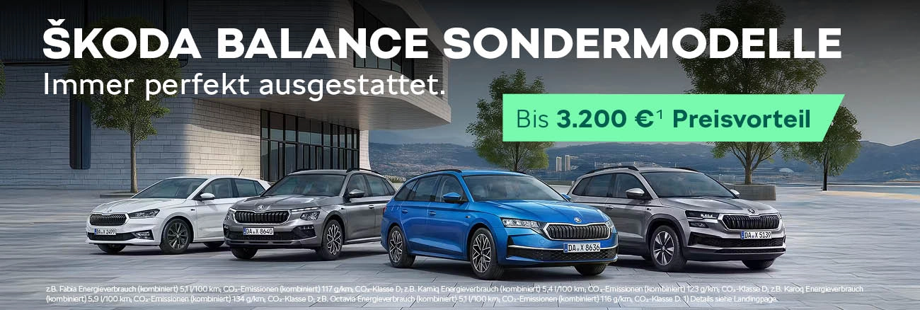 Skoda Balance Sondermodelle