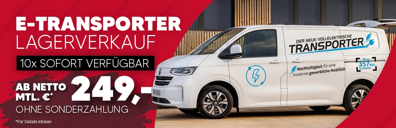 e-Transporter Lagerverkauf