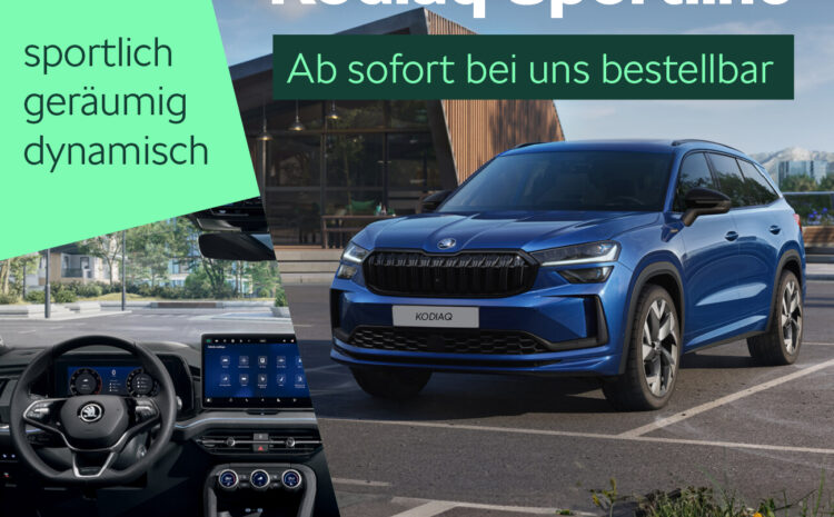  Der neue ŠKODA KODIAQ Sportline