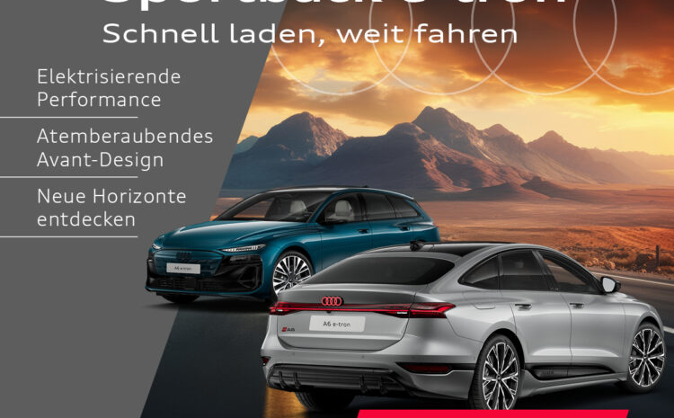  Der Audi A6 Avant e-tron