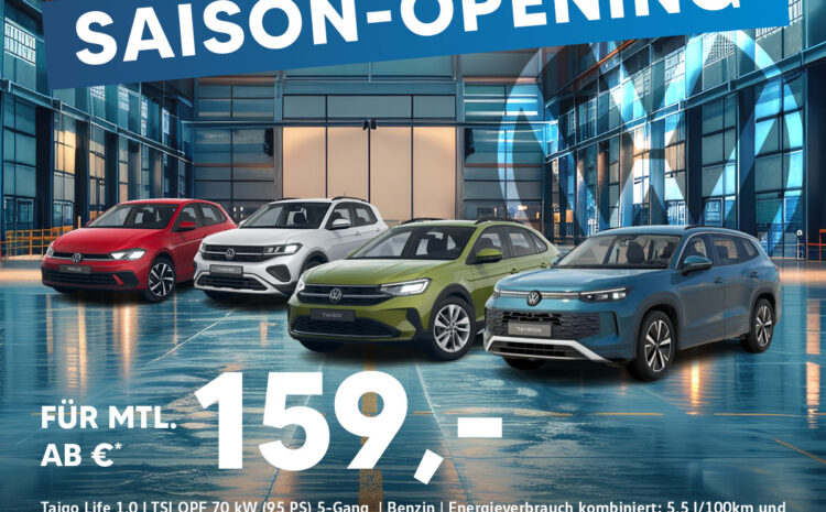  Top Leasing zum Saisonstart