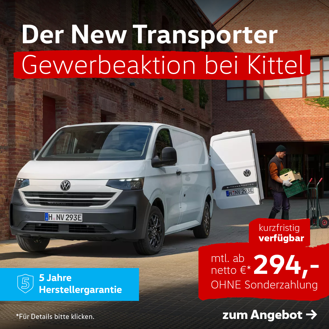 BEITRAG VW New Transporter Kasten Leasing