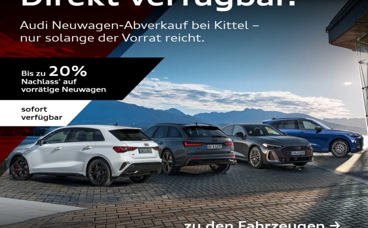  Audi Neuwagen Abverkauf
