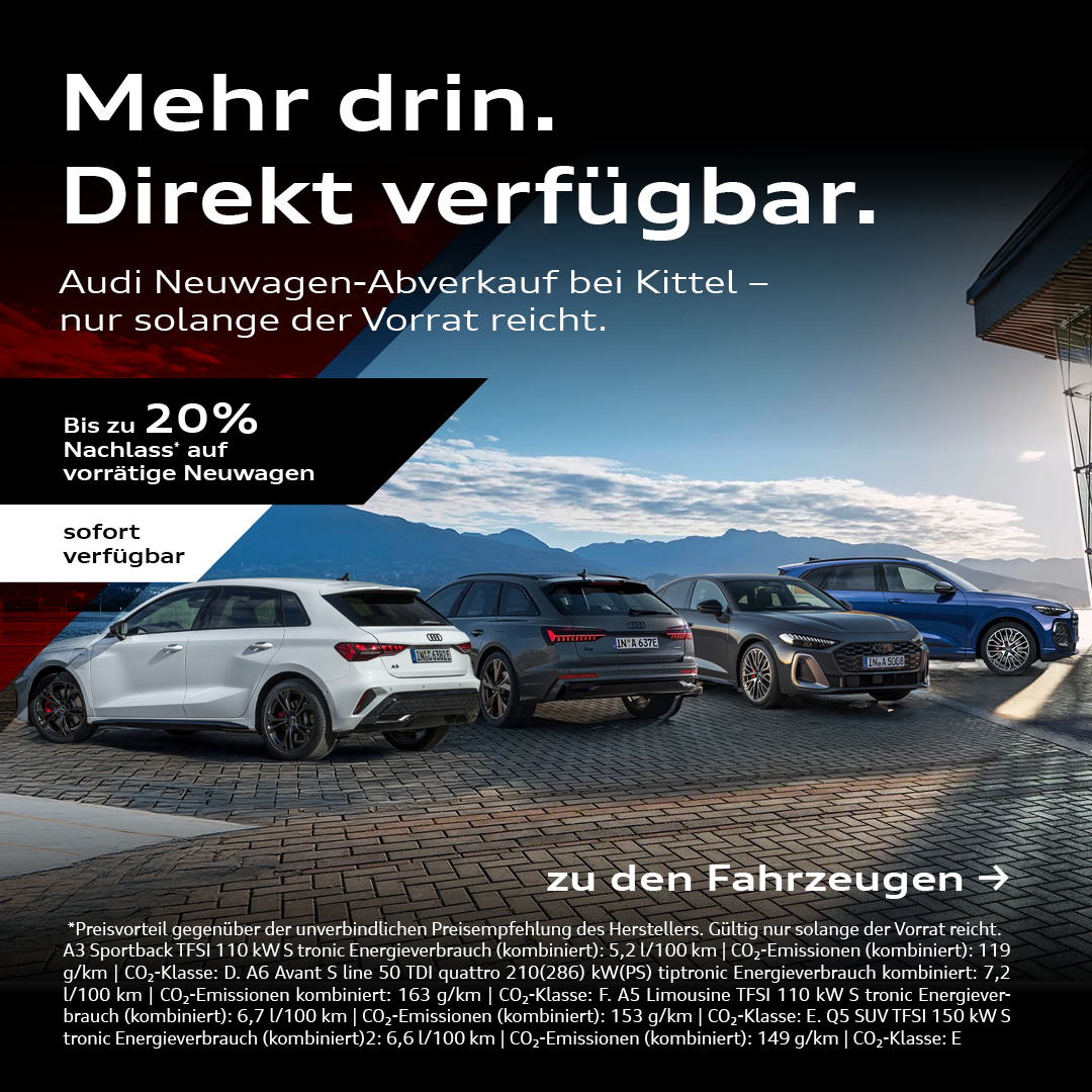 BEITRAG Audi NW Abverkaufsaktion 07_25