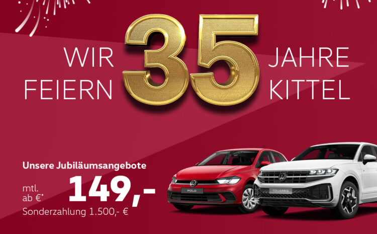  Kittel Jubiläumsangebote