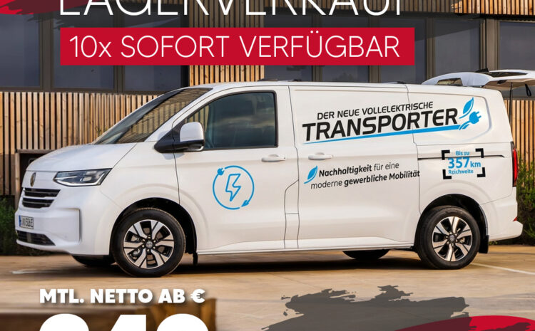  e-Transporter Lagerverkauf