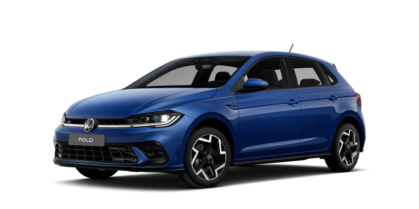 VW Polo R-Line blau