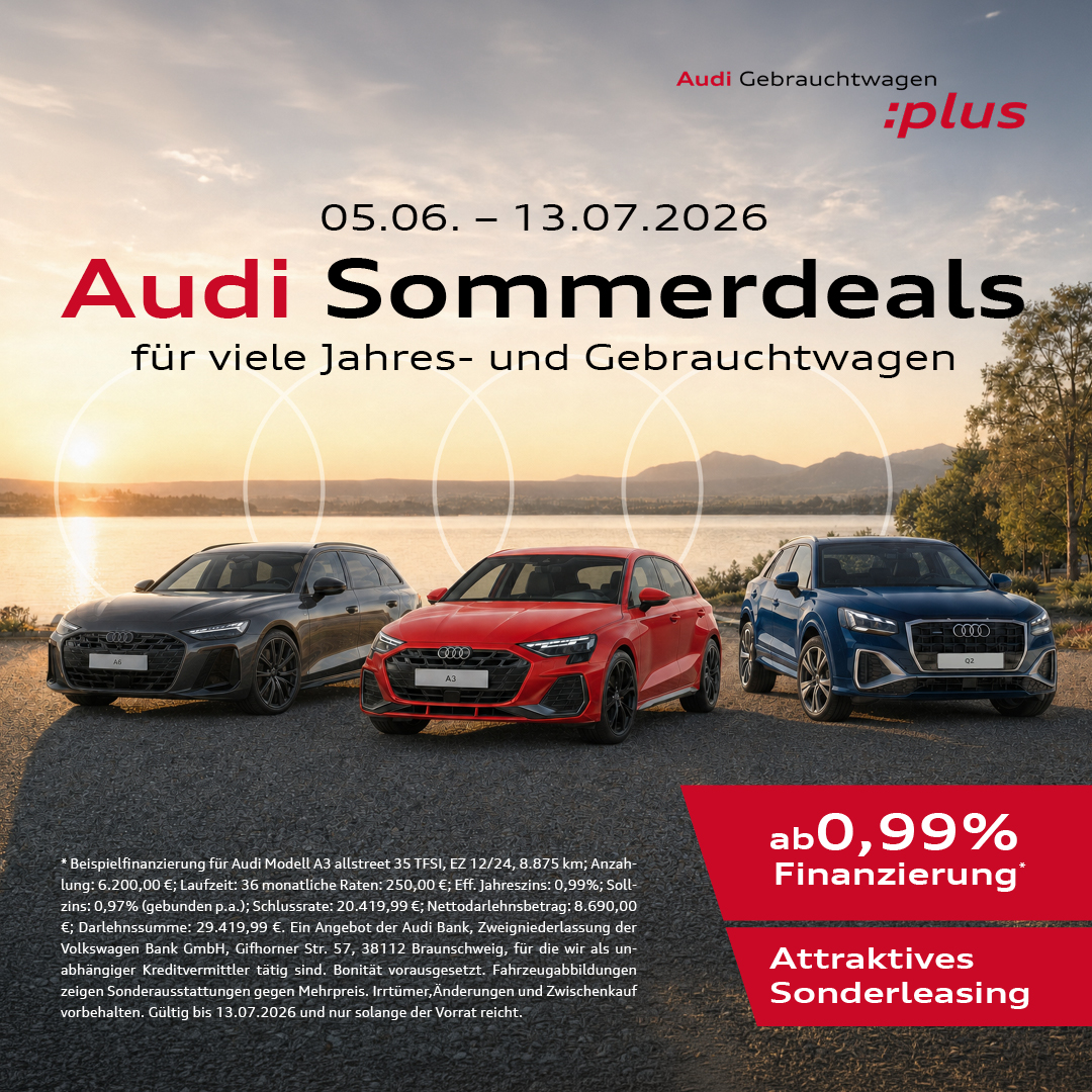 Audi GW+ Wochen Audi GW+ Wochen