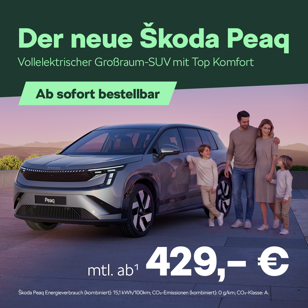 Der neue Škoda Peaq Der neue Škoda Peaq